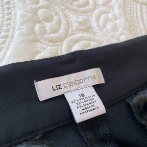 Liz Claiborne straight‑leg dress trousers